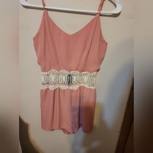 Rue 21 pink romper